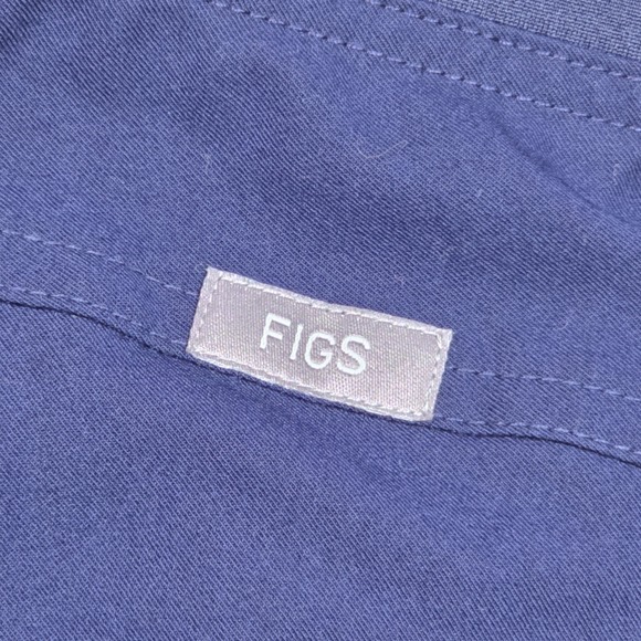 FIGS Kade Straight Leg Scrub Pants Womens M Medium Navy Blue Medical Nurse FIONx - Picture 8 of 13